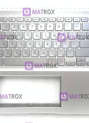 Передняя панель для asus vivobook s15 s532, x532, x532fa, x532fl, x532e серебристый