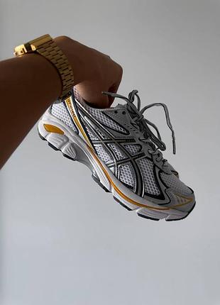 Asics gt-2160 white  silver orange