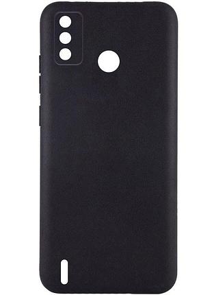Чехол tpu epik black full camera для tecno spark 6 go черный