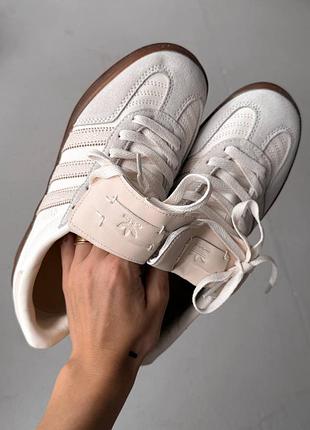 Кроссовки adidas gazelle indoor x foot industray beige