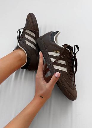 Кросівки adidas samba og brown