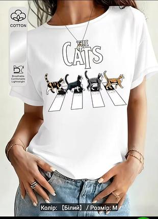 Футболка с котиком