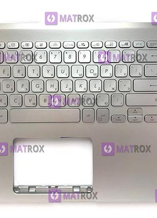 Передняя панель для asus f509, m509, x509, x509da, x509dl серебристый