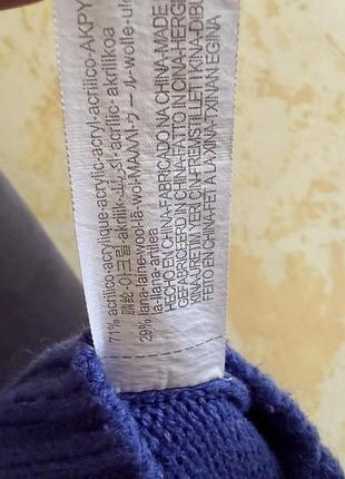 Чоловічий светр синього кольору 6