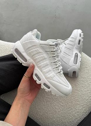 Nike air max 95 white reflective