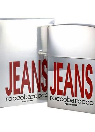 Roccobarocco jeans pour homme туалетна вода чоловіча, 75 мл