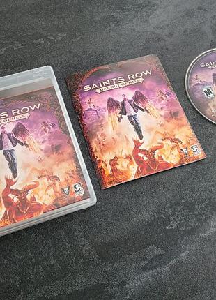 Диск saints row gat out of hell (playstation 3)
