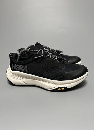 Трейлові трекінгові кросівки на широку стопу hoka one one transport wide 1164371 bklb оригінал