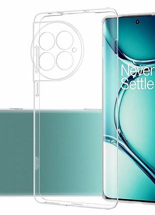 Tpu чехол epic transparent 1,5mm full camera для oneplus 12 бесцветный (прозрачный)