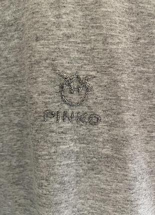 Сіра футболка pinko оригінал