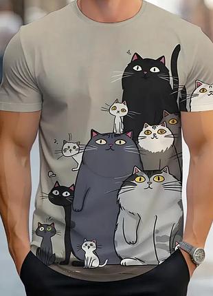 Футболка с котиком