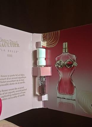 Пробник jean paul gaultier la belle rosea