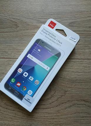 Якісне verizon защитное стекло для samsung galaxy j7 v j727 2017 / j7 j710 2016 захисне скло