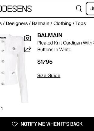 Balmain кардиган 10