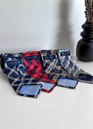 Краватки tommy hilfiger 4x vintage silk cravat