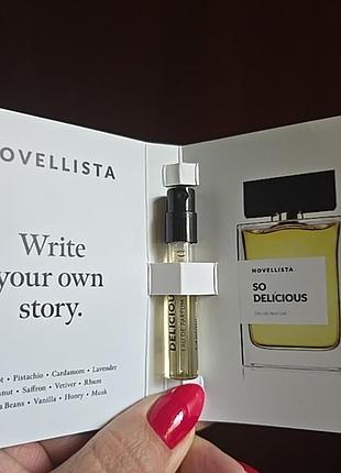 Пробник novellista so delicious
