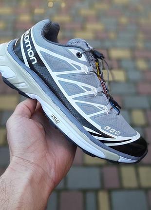 Кросівки унісекс salomon xt-6 gtx світло сірі розпродаж. наложка