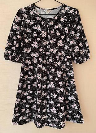 ​🌸 цветочное платье miss selfridge (мягкий хлопок)