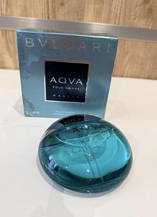 Bvlgari aqva pour homme marine туалетна вода 100 мл, оригінал