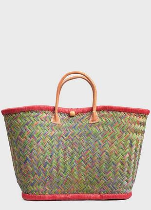 Сумка пляжна le comptoir de la plage aravola mm_tutti_124 one size червоний-зелений (zik0000027760)