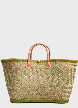 Сумка пляжная le comptoir de la plage aravola mm_tutti_132 натуральная плетеная французский стиль прова one size хаки (zik00000276