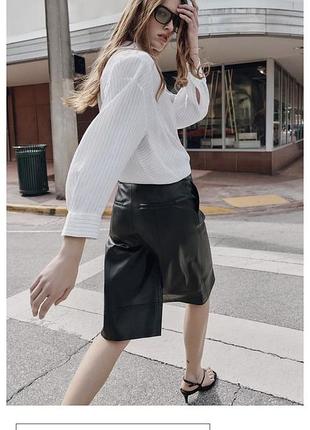 Сорочка біла zara із модалу