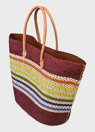 Сумка пляжная le comptoir de la plage kirindy sgm cho one size chocolat (zik0000018195)