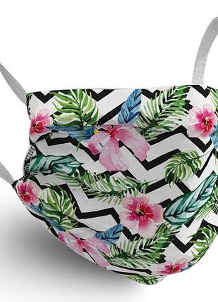 Маска для лица geronimo tropical 3035 one size разноцветный (3800999008004)