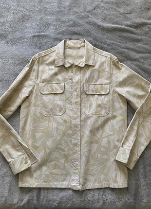 Плотная рубашка пиджак zara