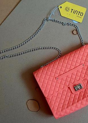 Сумка tinto силіконова, mini messenger bag