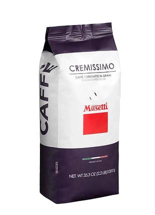 Кофе в зернах caffe musetti cremissimo 1 кг