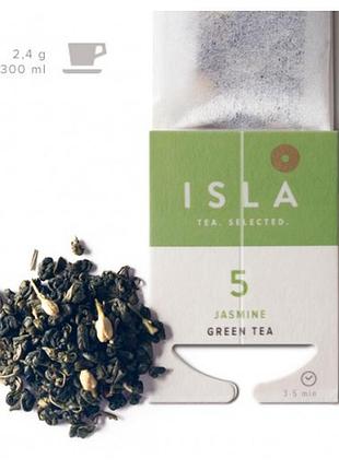 Чай зеленый isla jasmine №5 с жасмином 10 шт