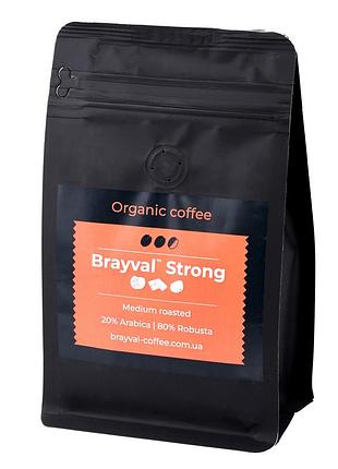 Кофе в зёрнах brayval strong 500 г