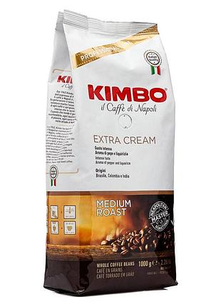 Кофе в зернах kimbo bar extra cream, 1 кг