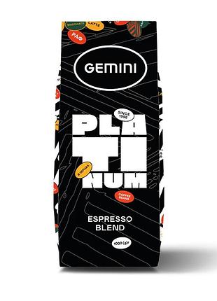 Кофе в зёрнах gemini espresso platinum 1 кг