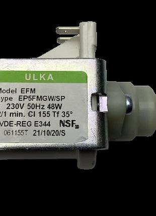 Помпа ulka ep-5 пластик 220-230 v, 50 hz, 48 w, 15 bar, 9070.035.00a, 5113270612