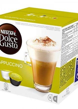 Кофе в капсулах nescafe dolce gusto cappuccino 16 шт