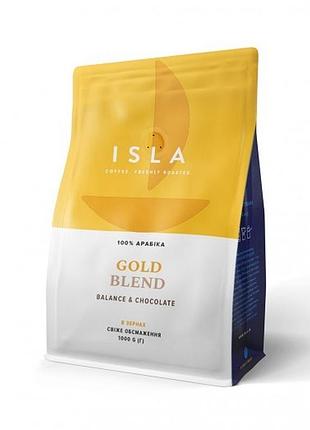 Кофе в зернах isla gold blend 1 кг
