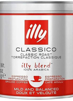 Кофе молотый illy normal 125г ж/б