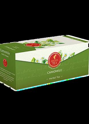 Пакетированный травяной чай julius meinl ромашка 25 шт