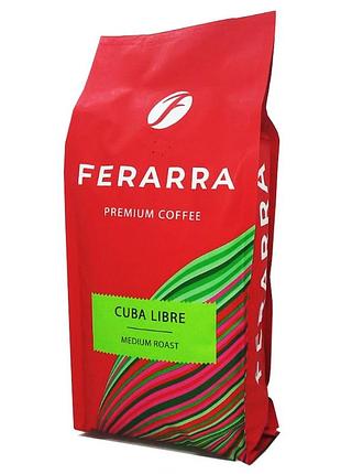 Кофе ferarra cuba libre в зернах 1 кг