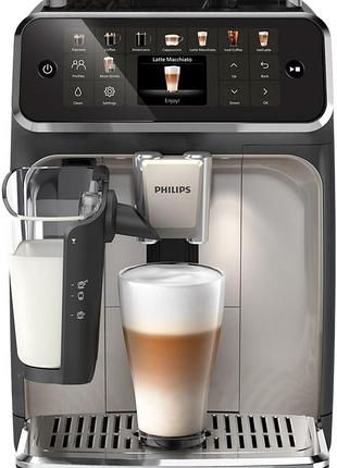 Кавомашина автоматична philips ep5547/90 latte go