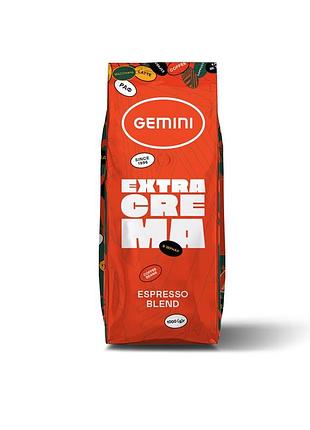 Кофе в зернах gemini extra crema 1 кг