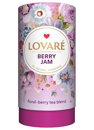 Чай lovare ягідний джем 80 г к/6