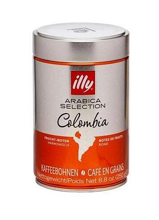 Кофе в зернах illy espresso columbia колумбия 250 г ж/б