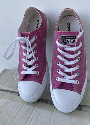 Кеди converse all star low pink / 40 розмір (25.5 см)