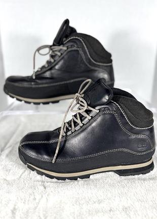 Шкіряні утеплені трекінгові черевики timberland act для походів