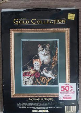 Dimensions gold collection 3818. captivating felines