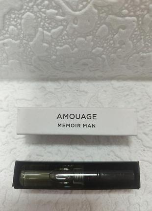 Пробник парфюма amouage memoir man, имеющий объем 2 мл.