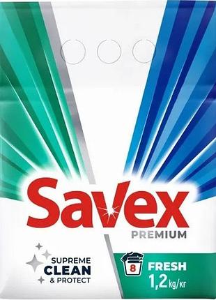 Стиральный порошок savex automat premium fresh 1.2 кг
